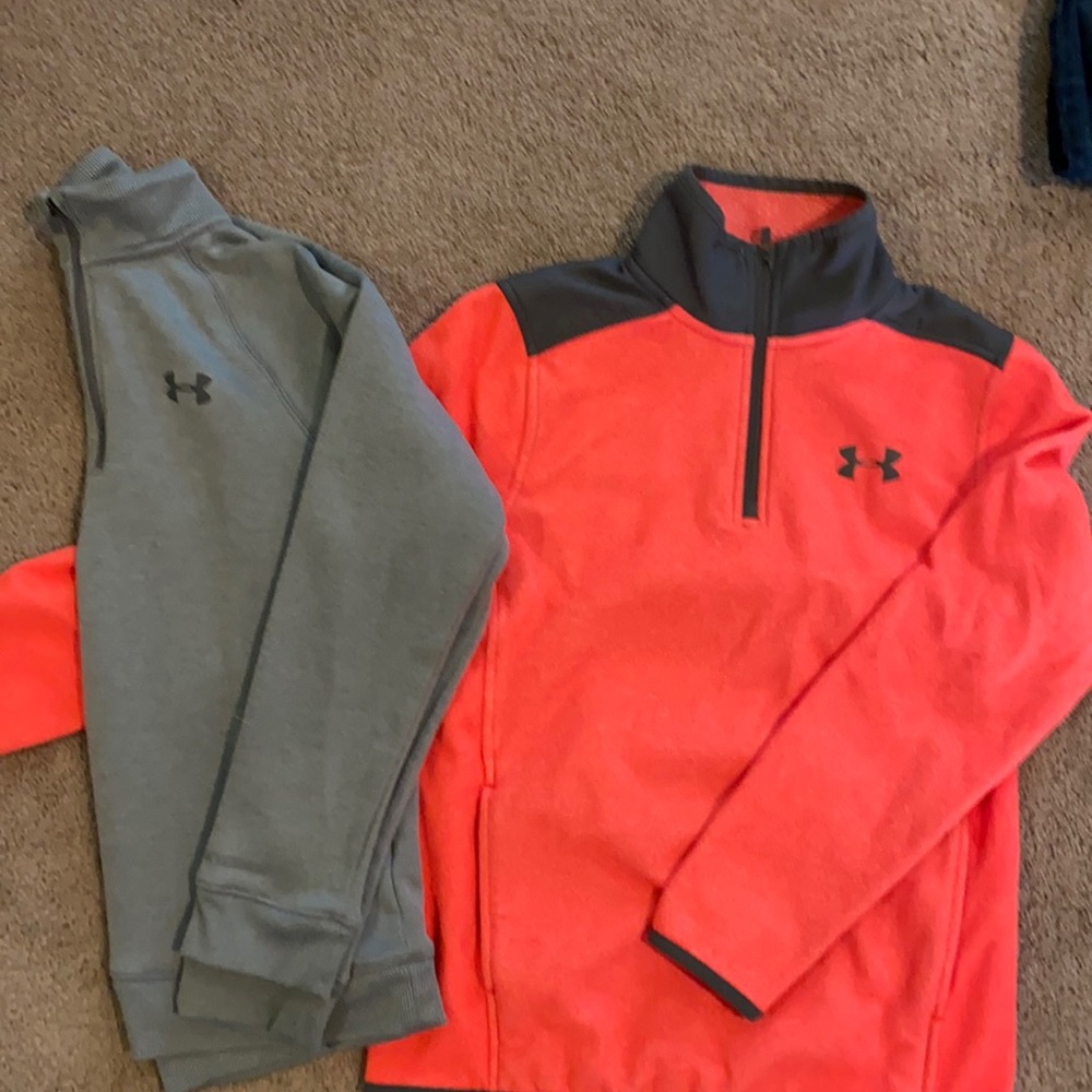 Bundle! 2 under armour 3/4 zip